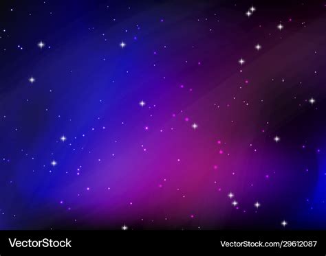 Abstract starry night sky design Royalty Free Vector Image