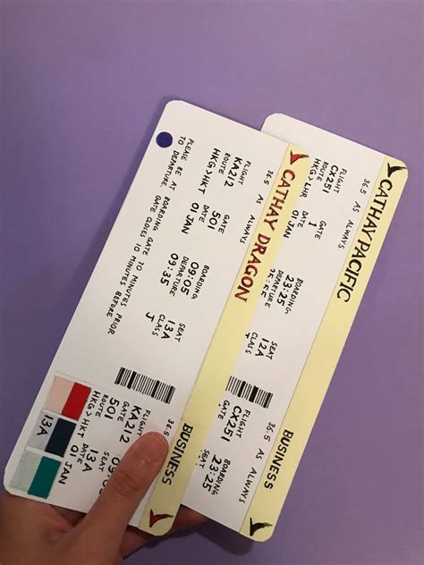 國泰 港龍 手作客製化 機票 登機証 Cathay Pacific CX KA Handmade Boarding Pass, 興趣及遊戲, 手作＆自家設計, 文具 - Carousell