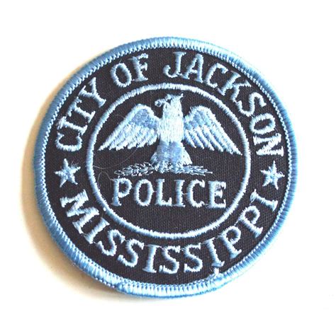 CITY OF JACKSON POLICE MISSISSIPPI PATCH - POLICE BADGE EU