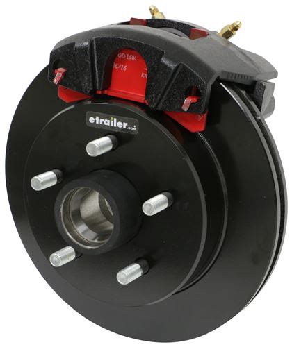 Dexter Disc Brake Kit - 10" Hub/Rotor - 5 on 4-1/2 - E-Coat - 3,500 lbs Dexter Axle Trailer ...