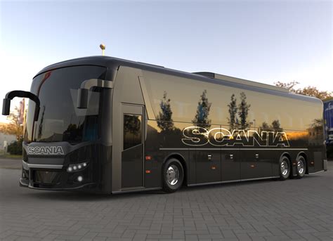 ArtStation - Scania Bus