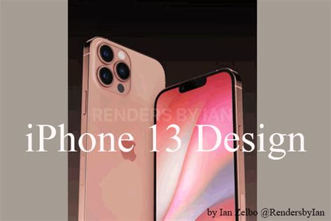 New iPhone 13 Design: Improved Camera, Smaller Notch, New Colors