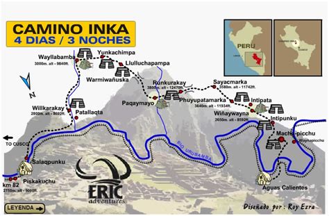 Machu Picchu Inca Trail Map | ubicaciondepersonas.cdmx.gob.mx