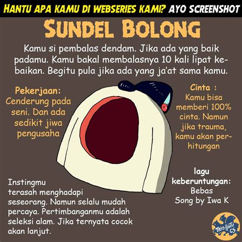 Hantu Apakah Kamu ? Sundel Bolong #hantupedia - UtakAtikOtak.com