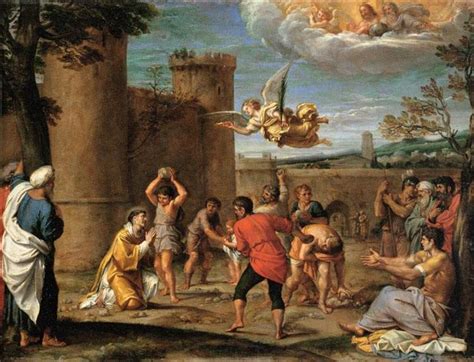 The Stoning of St Stephen, 1603 - 1604 - Annibale Carracci - WikiArt.org