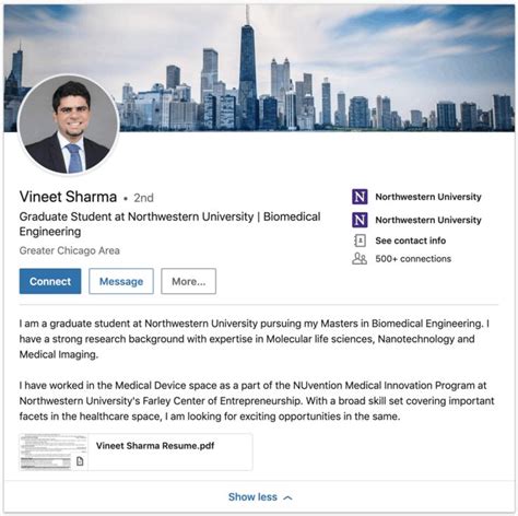 5 Stunningly Good Graduate Student LinkedIn Summary