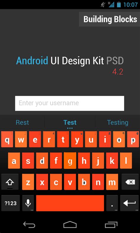 How to set different background of keys for Android Custom Keyboard ...