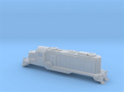 EMD GP20 Locomotive in H0 – 3DModelShop