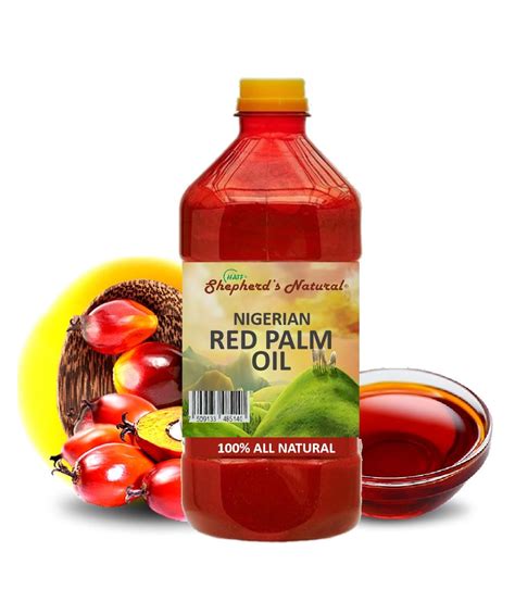 Amazon.com : Red Palm Oil 1.9 Liters / 64 fl. Oz by HATF's Shepherd's ...