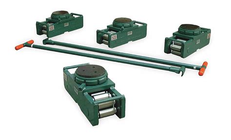 HILMAN ROLLERS Machine Roller Kit, 400,000 lb Load Capacity - 2MWK4|RS-200-SLP - Grainger