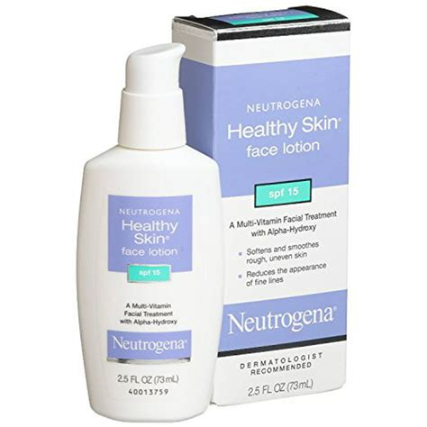 Neutrogena Healthy Skin Face Lotion SPF 15, 2.5 Fl. Oz - Walmart.com ...