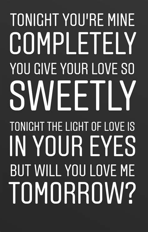 The Shirelles-Will You Still Love Me Tomorrow | Lyrics, Song lyrics, The shirelles