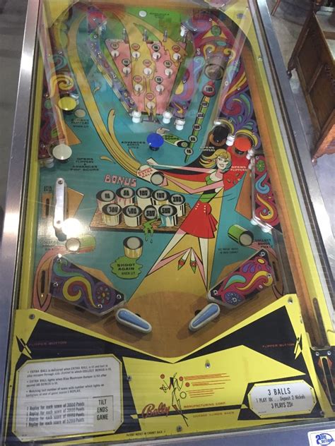 VINTAGE BALLY PINBALL MACHINE - Able Auctions