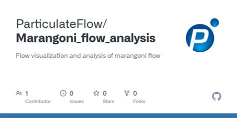 GitHub - ParticulateFlow/Marangoni_flow_analysis: Flow visualization ...