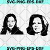 2 Kamala Harris SVG,EpS, DXF, PNg, Kamala Harris Vector , Kamala ...