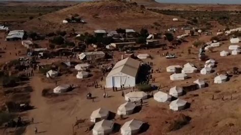 Ethiopian refugee camps fill up in Sudan | World News | Sky News