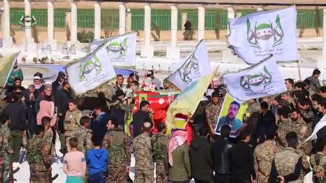 The flag of the Free Syrian Army’s Northern Democratic Battalion. : r ...