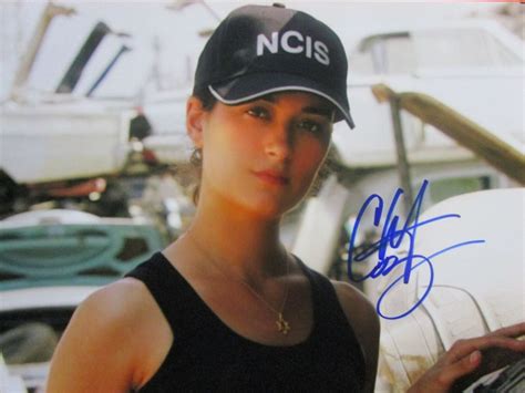 COTE DE PABLO NCIS celebrity signed 8x10 photo plus COA | #4643229366