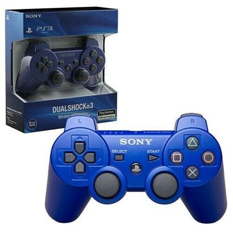 Blue Dualshock 3 Controller - Sony PS3 Controller Blue in Stock