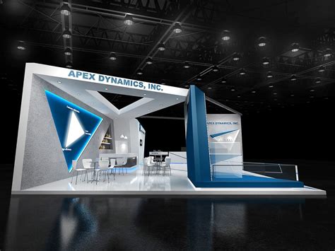 APEX DYNAMICS on Behance | Exhibition booth design, Booth design, Exhibition stand