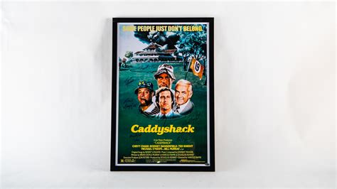 1980 Caddyshack Signed Movie Poster for Sale at Auction - Mecum Auctions