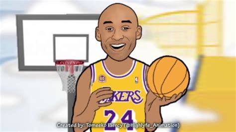 Kobe Bryant Dear Basketball Animation