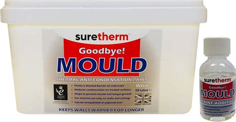 Anti Mould & Anti Condensation Glass Bubble Thermal Paint 10LTRS SURETHERM with Free Paint ...