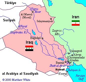Persian Gulf War I - Maps