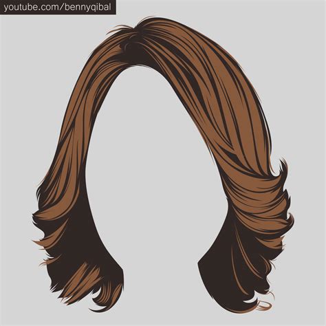 Vector Hair Tutorial by bennyqibal on DeviantArt