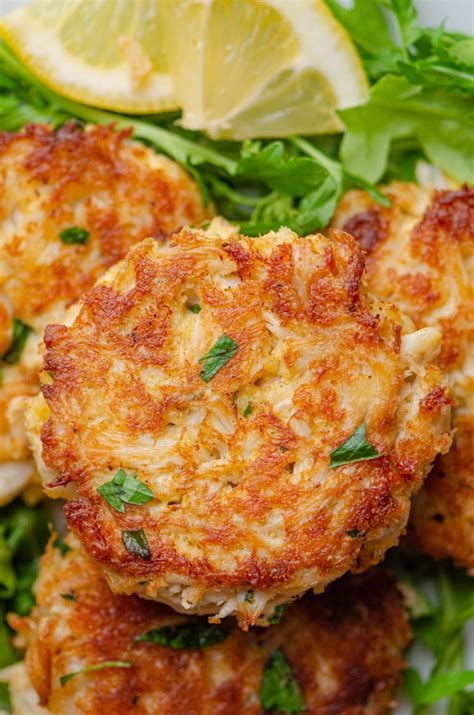 Maryland Crab Cakes with Little Filler | Life's Ambrosia