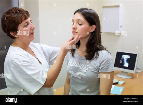 Medical exploring neck Cervical X-ray image, Physiotherapy medical center, Donostia, San ...