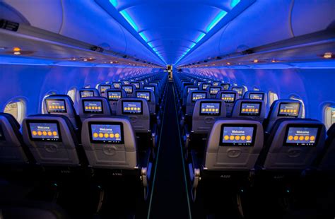 JetBlue Launches Its New Airbus A320 Economy Class Cabin Interior