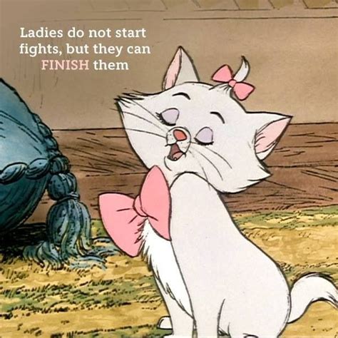 That's me! | Marie aristocats, Aristocats, Disney quotes