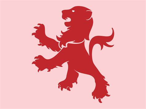 Lion Heraldry Vector Art & Graphics | freevector.com