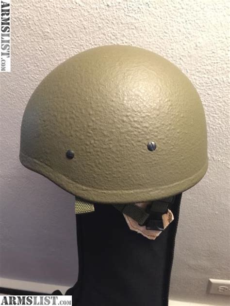 ARMSLIST - For Sale: (SOLD) Authentic Zahal IDF Israeli Military Kevlar Helmet w Carry Bag + Bonus