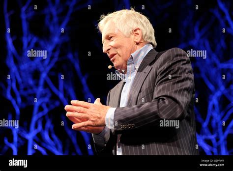 Hay Festival, Wales, UK - June 2016 - Jonathan Dimbleby talks about his ...