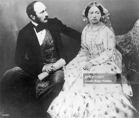 Queen Victoria and Prince Albert , five years after their marriage. News Photo - Getty Images
