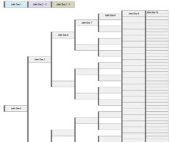 Family Tree Template » The Spreadsheet Page