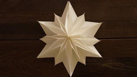 Einfache Sterne zu Weihnachten basteln. paper stars tutorial. DIY