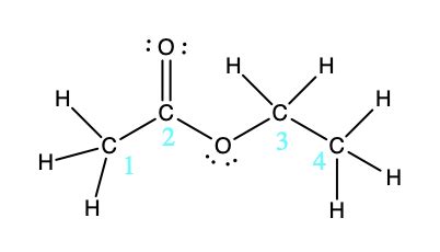 Ethyl Acetate Lewis Structure