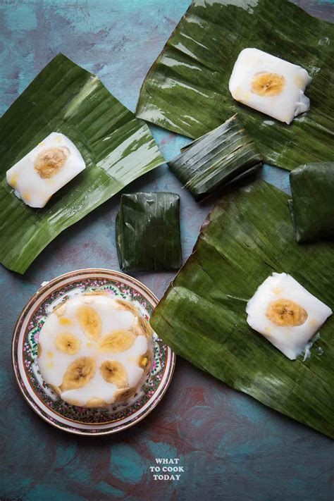 Banana Hoon Kueh (Pisang Hoon Kueh/Hun Kwe)