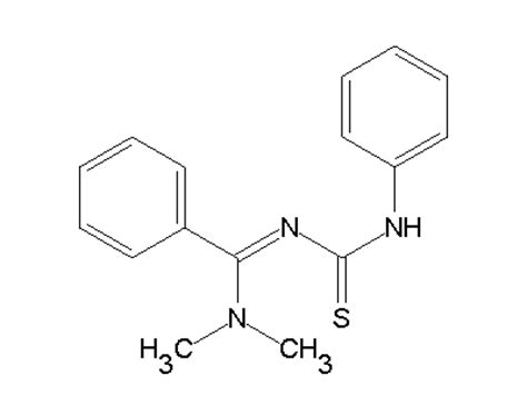 (1Z)-1-(dimethylamino-phenylmethylidene)-3-phenylthiourea - C16H17N3S, density, melting point ...