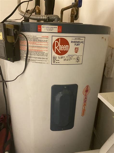 Rheem 80 Gallon Water Heater Tank (model 81vr80tc1) with bonus Solar ...