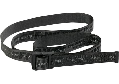 OFF-WHITE Industrial Belt (SS19) Black - SS19