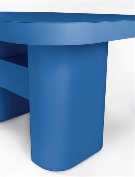 Colorway, Modern Dining Table, Blue For Sale at 1stDibs