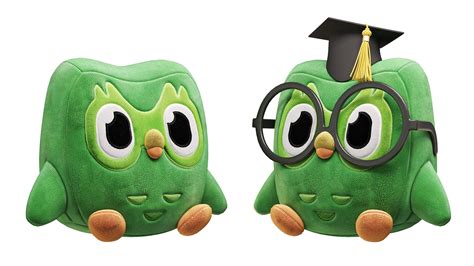 Duolingo Plush Set 3D - TurboSquid 2123288