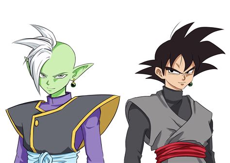 I drew Zamasu and Goku Black : r/dbz