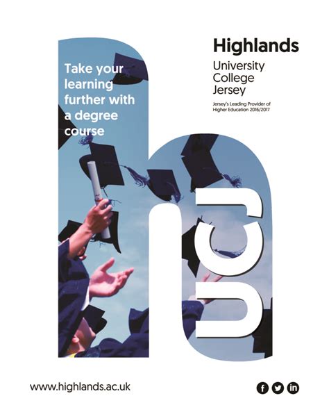 College Brochures | Highlands College Jersey