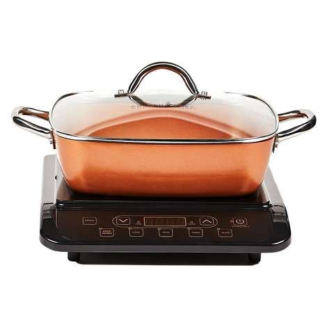 Copper Chef XL Precision Induction Cooktop and 11" Casserole Kit ...