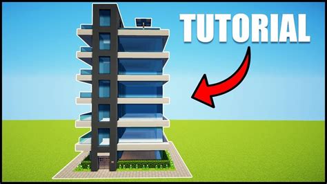 Minecraft: How to Build a Modern Skyscraper/Apartments (#1) - House Tutorial https://cstu.io ...